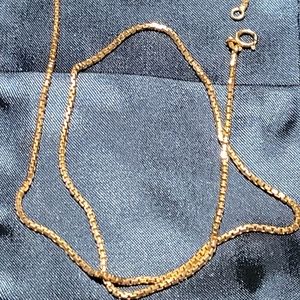 Vintage 14k box chain